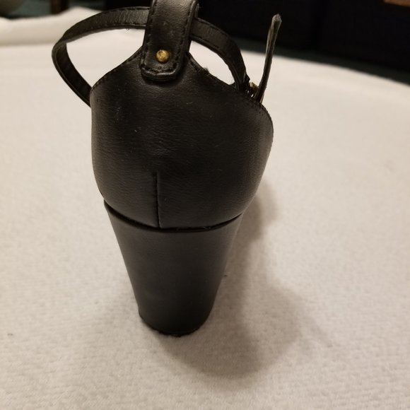 Platform Sandals Ankle Strap Peep Toe Wedge US 6 Bamboo - Picture 4 of 15